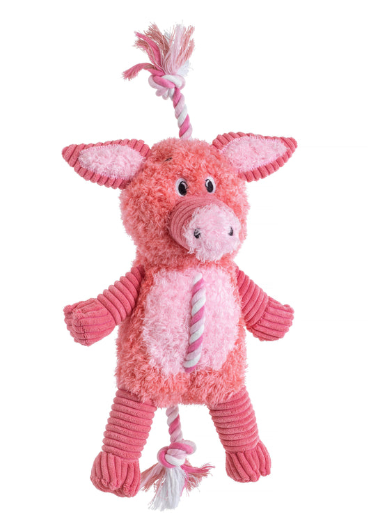 House of Paws Farm Yard Rope Pig - North East Pet Shop House of Paws