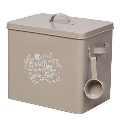 House of Paws Good Dog Food Tin Grey with Scoop - North East Pet Shop House of Paws