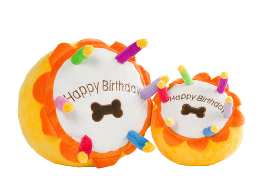 House of Paws Happy Birthday Cake Dog Toy - North East Pet Shop House of Paws