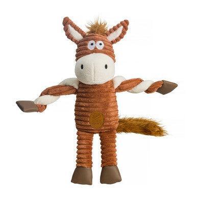 House of Paws Horse jumbo cord plush toy 38cm - North East Pet Shop House of Paws
