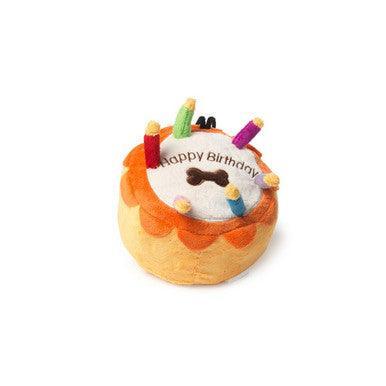 House of Paws Large yellow birthday cake - H18cm - North East Pet Shop House of Paws