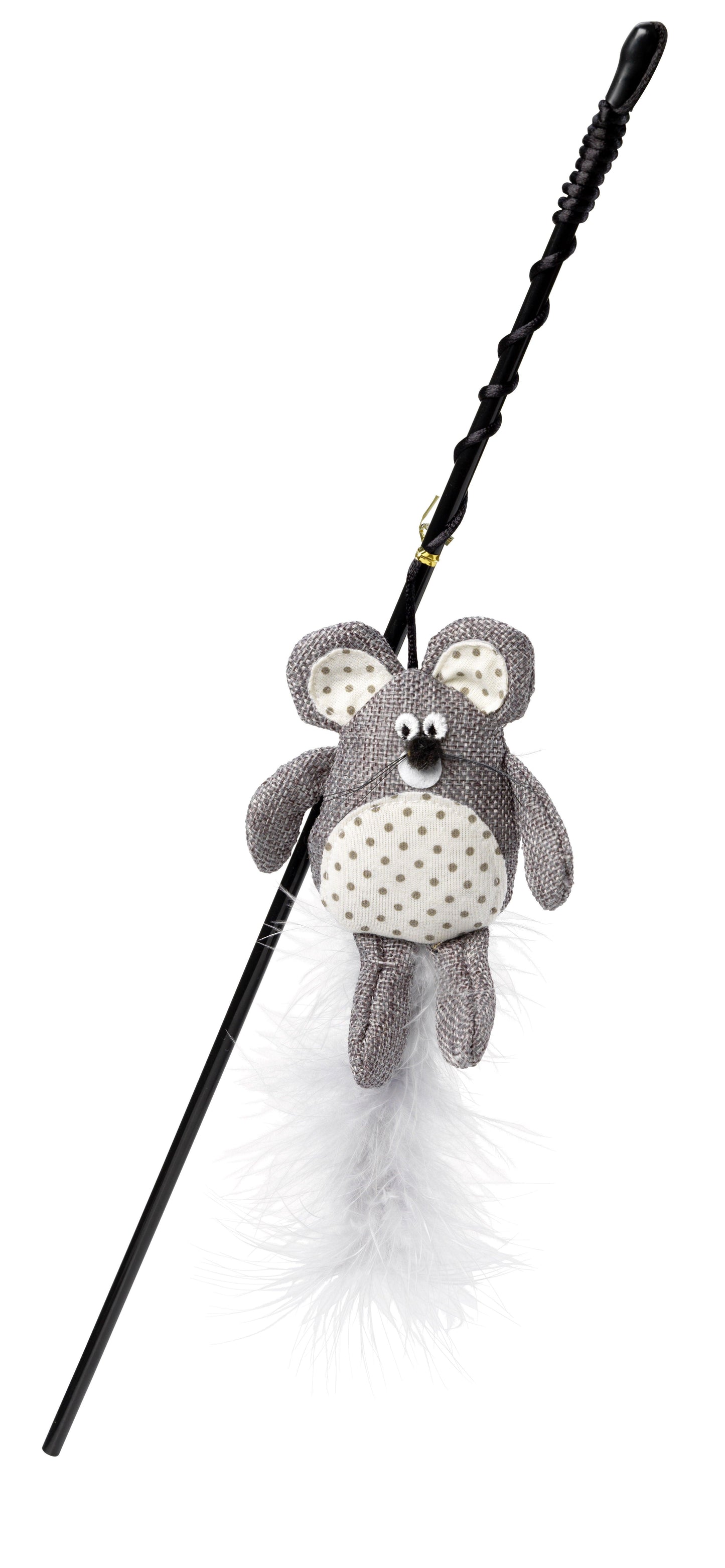 House of Paws Really Mice Hessian Cat Wand x4 - North East Pet Shop House of Paws