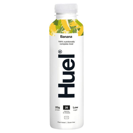 Huel Banana 500ml x8 - North East Pet Shop Huel