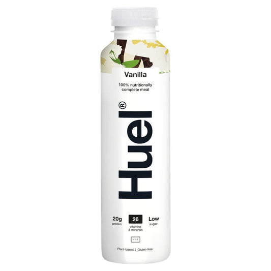 Huel Vanilla 500ml x8 - North East Pet Shop Huel