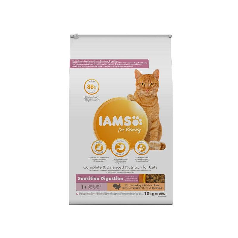 Iams Cat Adult Vitality Sensitive Digest - North East Pet Shop Iams