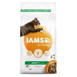 IAMS for Vitality Adult Cat Food with Salmon - North East Pet Shop Iams