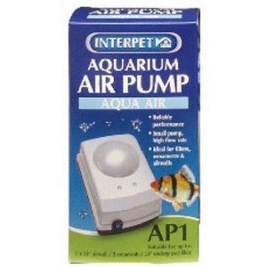 Interpet Aqua Air Ap1 Air Pump - North East Pet Shop Interpet