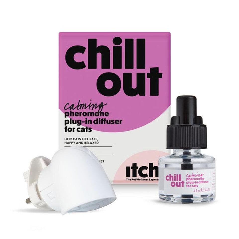 Itch Chill Out Calming Diffuser and 30 Day Refill for Cats 48ml - North East Pet Shop ITCH