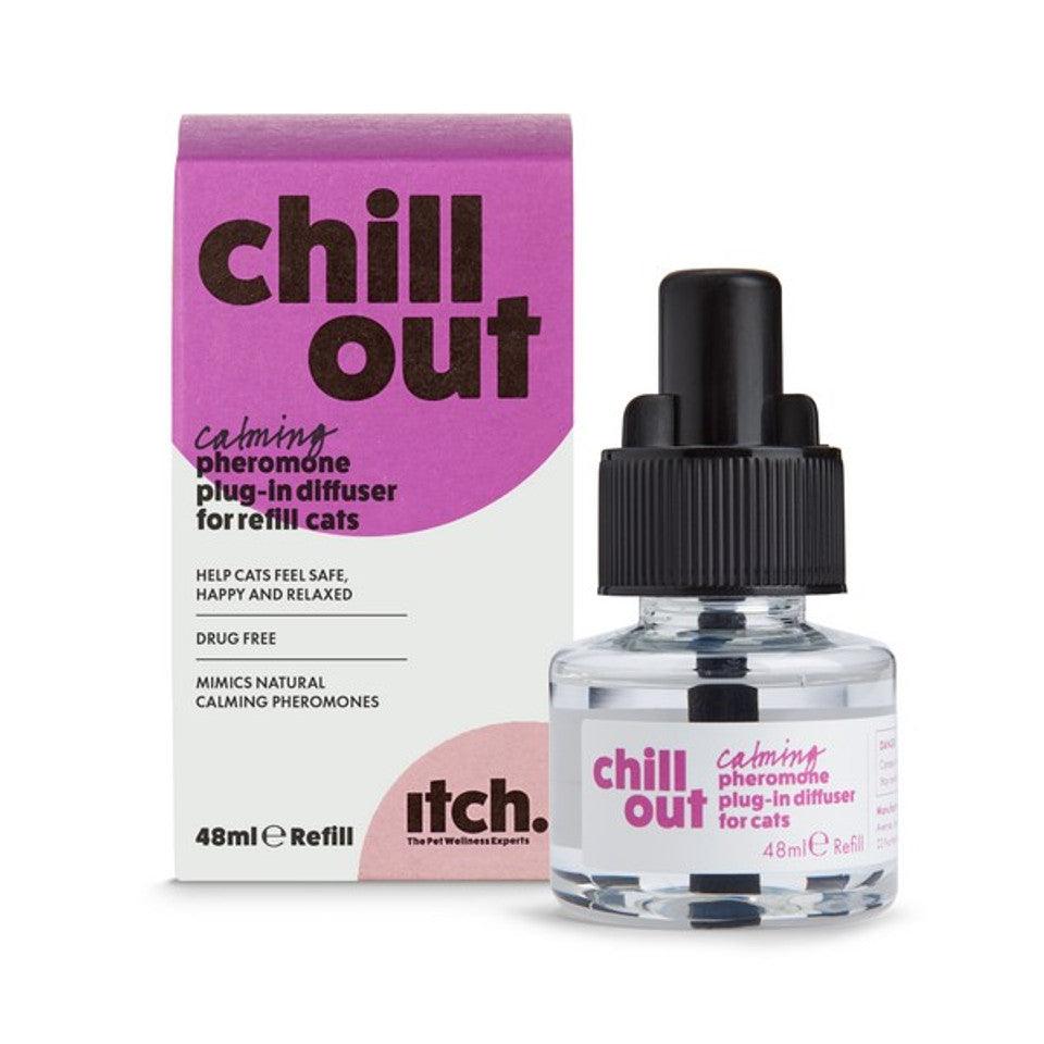 Itch Chill Out Calming Pheromone 30 Day Refill for Cats 48ml - North East Pet Shop ITCH