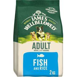 James Wellbeloved Adult Complete Dry Dog Food Fish & Rice - North East Pet Shop James Wellbeloved