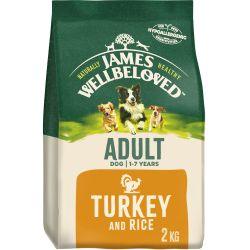 James Wellbeloved Adult Complete Dry Dog Food Turkey & Rice - North East Pet Shop James Wellbeloved