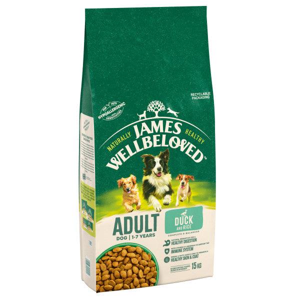 James Wellbeloved Adult Duck & Rice 2kg - North East Pet Shop James Wellbeloved