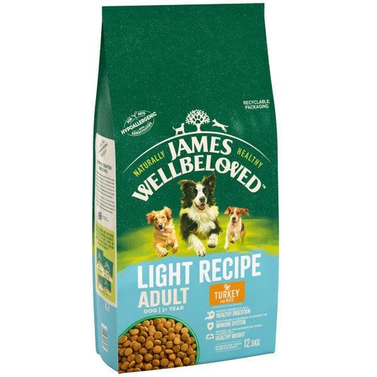 James Wellbeloved Adult Light Turkey & Rice 1.5kg - North East Pet Shop James Wellbeloved