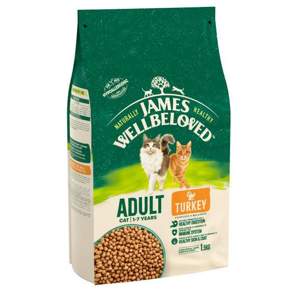 James Wellbeloved Cat Adult Turkey - North East Pet Shop James Wellbeloved