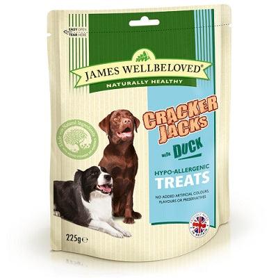 James Wellbeloved CrackerJacks Duck 225g - North East Pet Shop James Wellbeloved