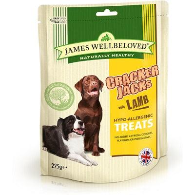 James Wellbeloved CrackerJacks Lamb 225g - North East Pet Shop James Wellbeloved