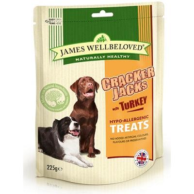 James Wellbeloved CrackerJacks Turkey 225g - North East Pet Shop James Wellbeloved