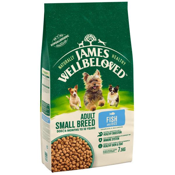 James Wellbeloved Dog Adult Small Fish & Rice - North East Pet Shop James Wellbeloved