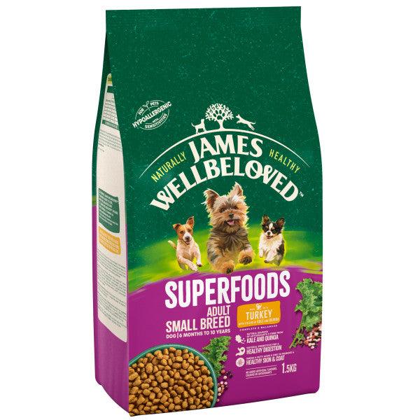 James Wellbeloved Dog Adult Small Supfoods Trk - North East Pet Shop James Wellbeloved