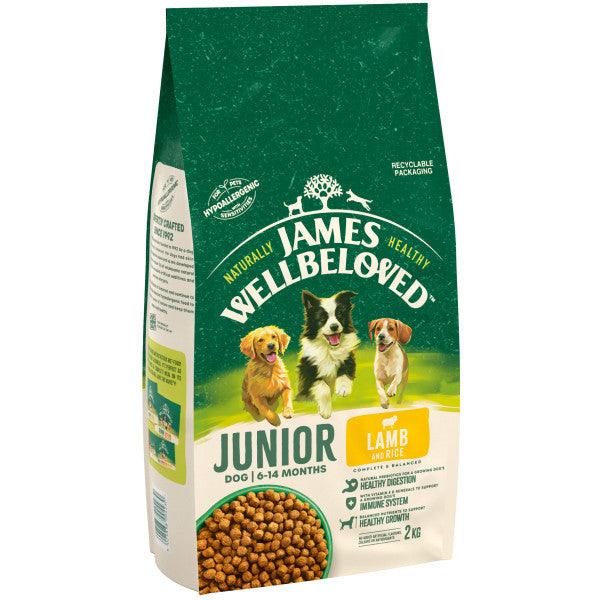 James Wellbeloved Dog Junior Lamb & Rice - North East Pet Shop James Wellbeloved