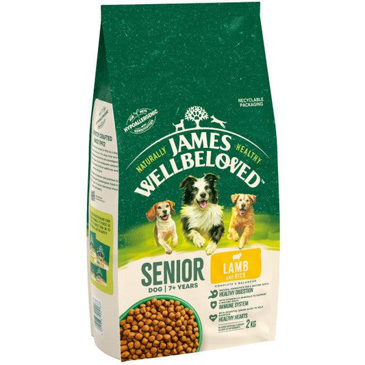 James Wellbeloved Dog Senior Lamb & Rice - North East Pet Shop James Wellbeloved