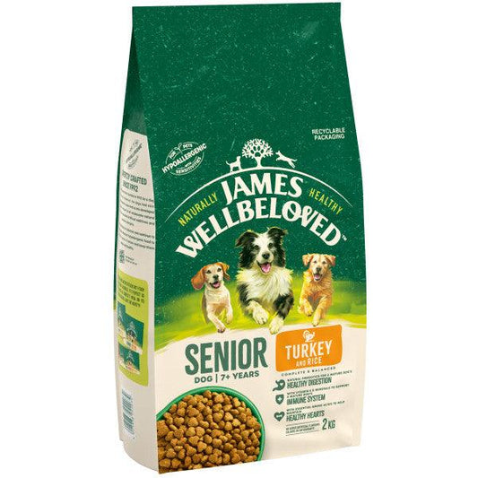 James Wellbeloved Dog Senior Turkey & Rice - North East Pet Shop James Wellbeloved