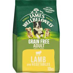 James Wellbeloved Grain Free Adult Dry Dog Food Lamb & Veg - North East Pet Shop James Wellbeloved