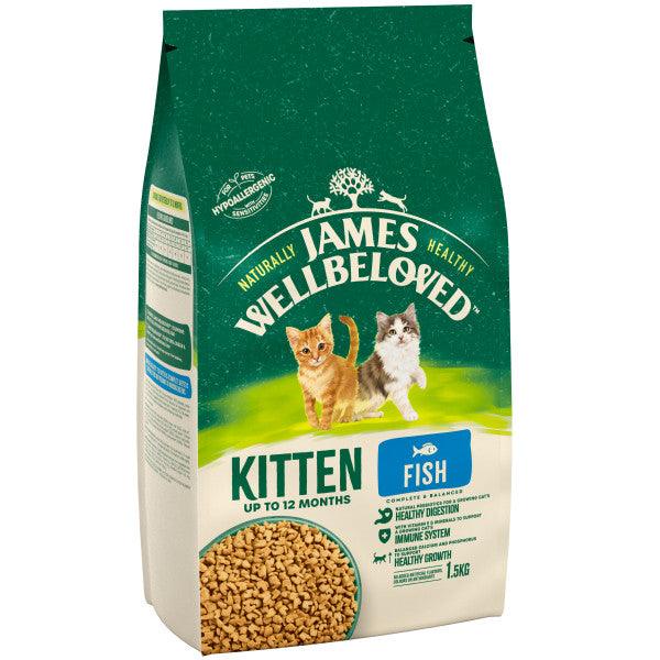 James Wellbeloved Kitten Fish 1.5kg - North East Pet Shop James Wellbeloved