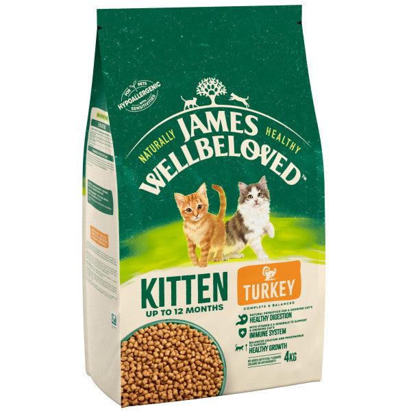 James Wellbeloved Kitten Turkey 4kg - North East Pet Shop James Wellbeloved