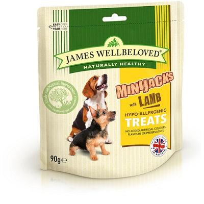 James Wellbeloved MiniJacks Lamb 90g - North East Pet Shop James Wellbeloved