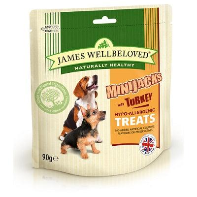 James Wellbeloved MiniJacks Turkey 90g - North East Pet Shop James Wellbeloved