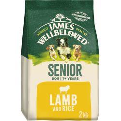 James Wellbeloved Senior Complete Dry Dog Food Lamb & Rice, 2kg - North East Pet Shop James Wellbeloved