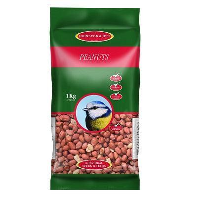 JJ Premium Peanuts 12x1kg - North East Pet Shop Peanuts