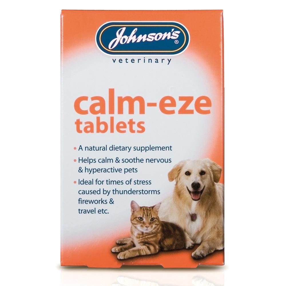 Johnsons Calm-Eze Tabs 36tab x6 - North East Pet Shop Johnsons Veterinary Products