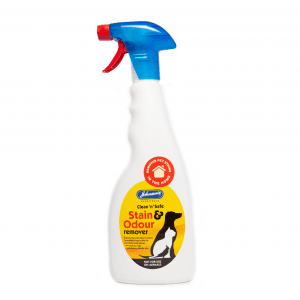 Johnsons Clean'n'Safe Stain & Odour 500mlx6 - North East Pet Shop Johnsons Veterinary Products