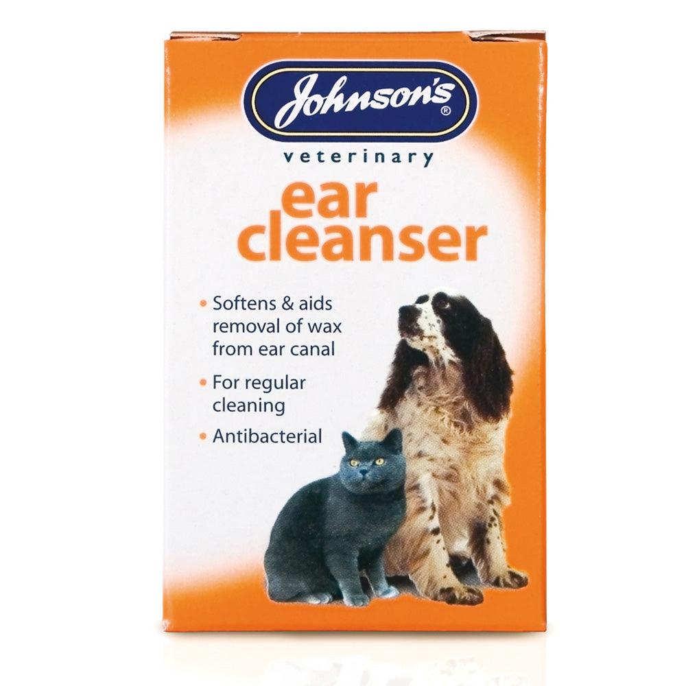 Johnsons Ear Cleanser 18mlx6 - North East Pet Shop Johnsons Veterinary Products