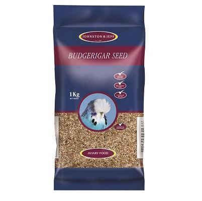 Johnston & Jeff Budgerigar Seed 6x1kg - North East Pet Shop Johnston & Jeff