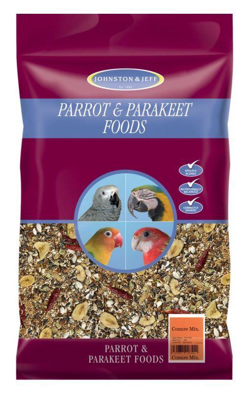 Johnston & Jeff Conure Mix 12.75kg - North East Pet Shop Johnston & Jeff