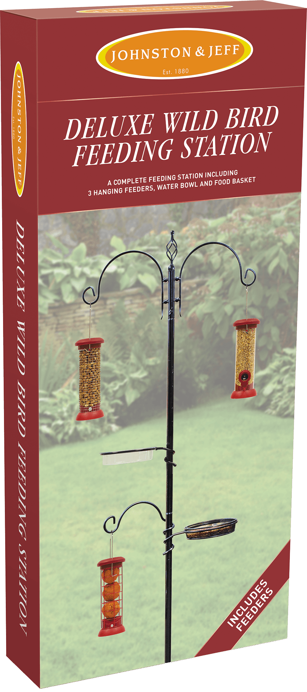 Johnston & Jeff Deluxe Wild Bird Feeding Station - North East Pet Shop Johnston & Jeff