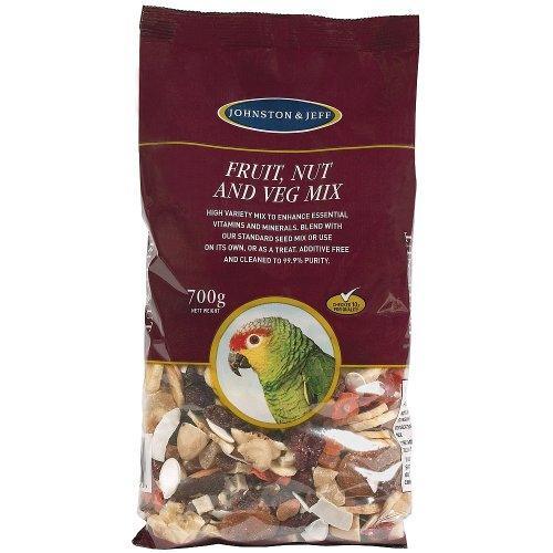 Johnston & Jeff Fruit Nut & Veg Mix 6x700g - North East Pet Shop Johnston & Jeff