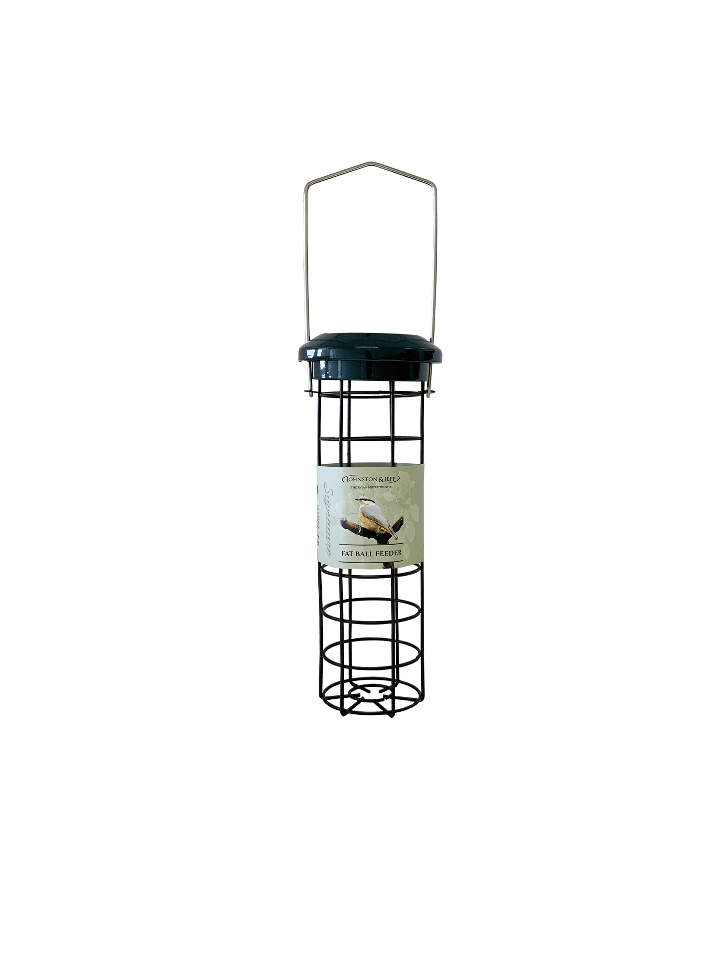 Johnston & Jeff Green Cast Fat Ball Feeder 20cm - North East Pet Shop Johnston & Jeff