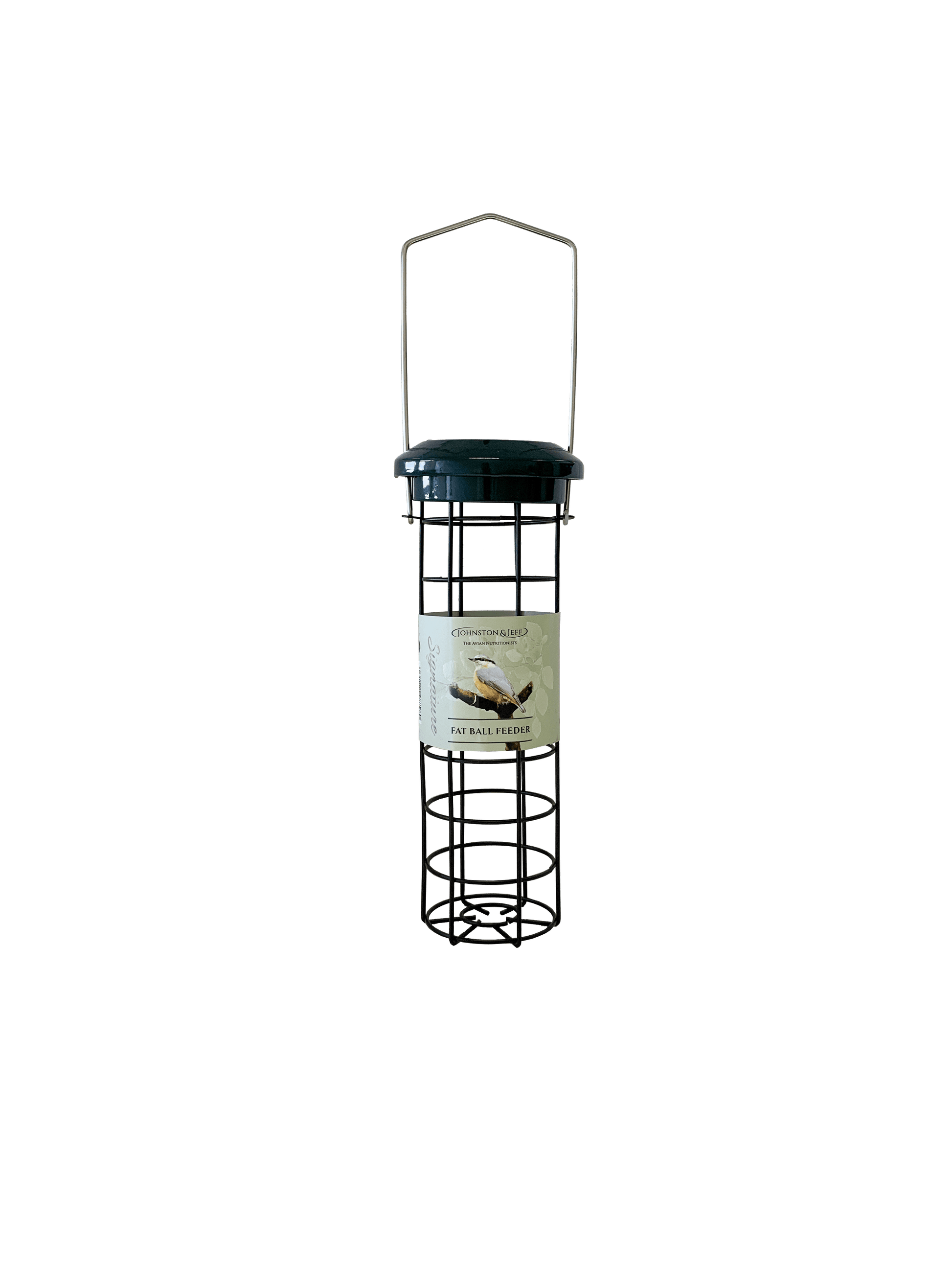 Johnston & Jeff Green Cast Fat Ball Feeder 20cm - North East Pet Shop Johnston & Jeff