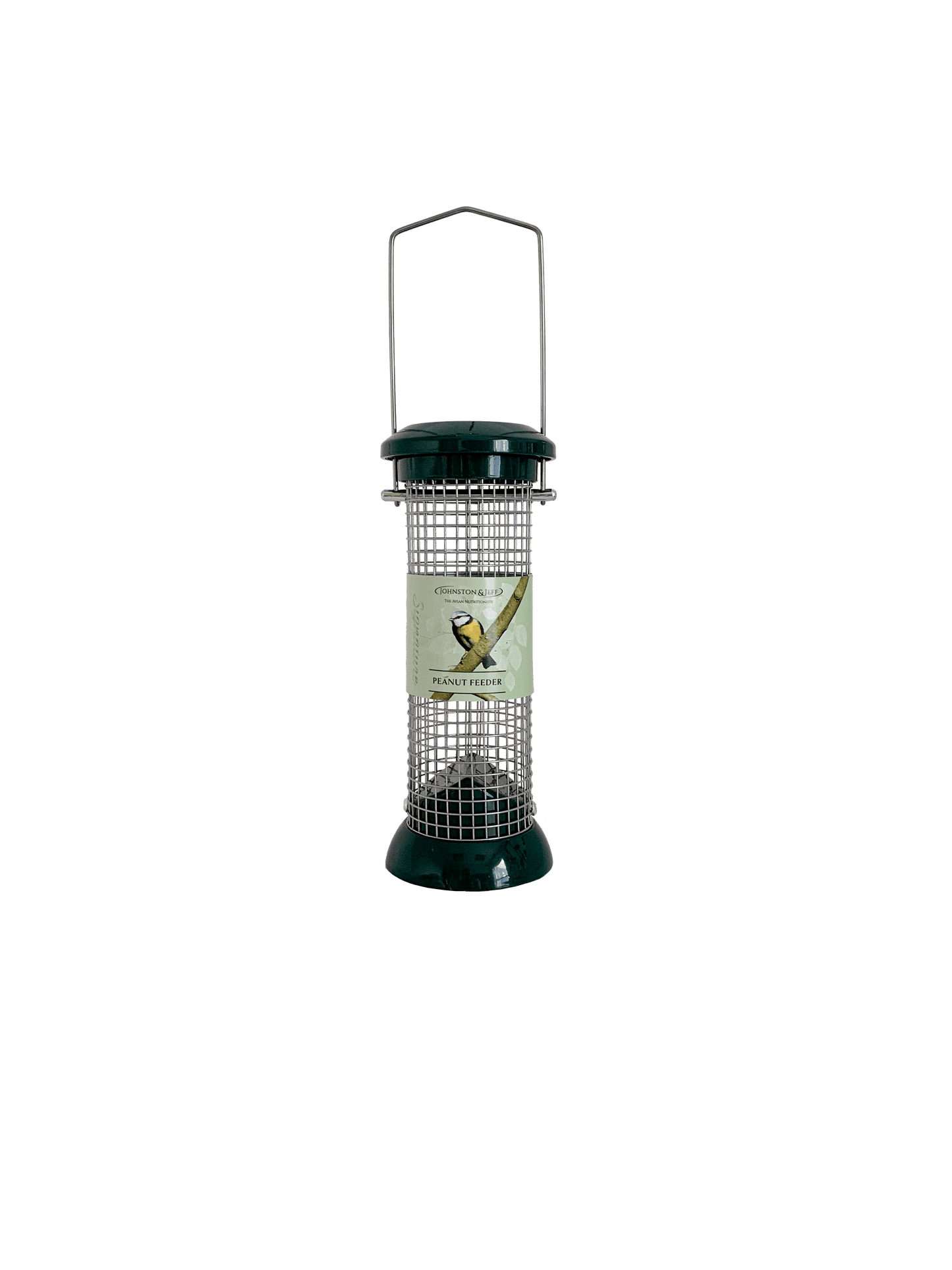 Johnston & Jeff Green Cast Peanut Feeder 20cm - North East Pet Shop Johnston & Jeff