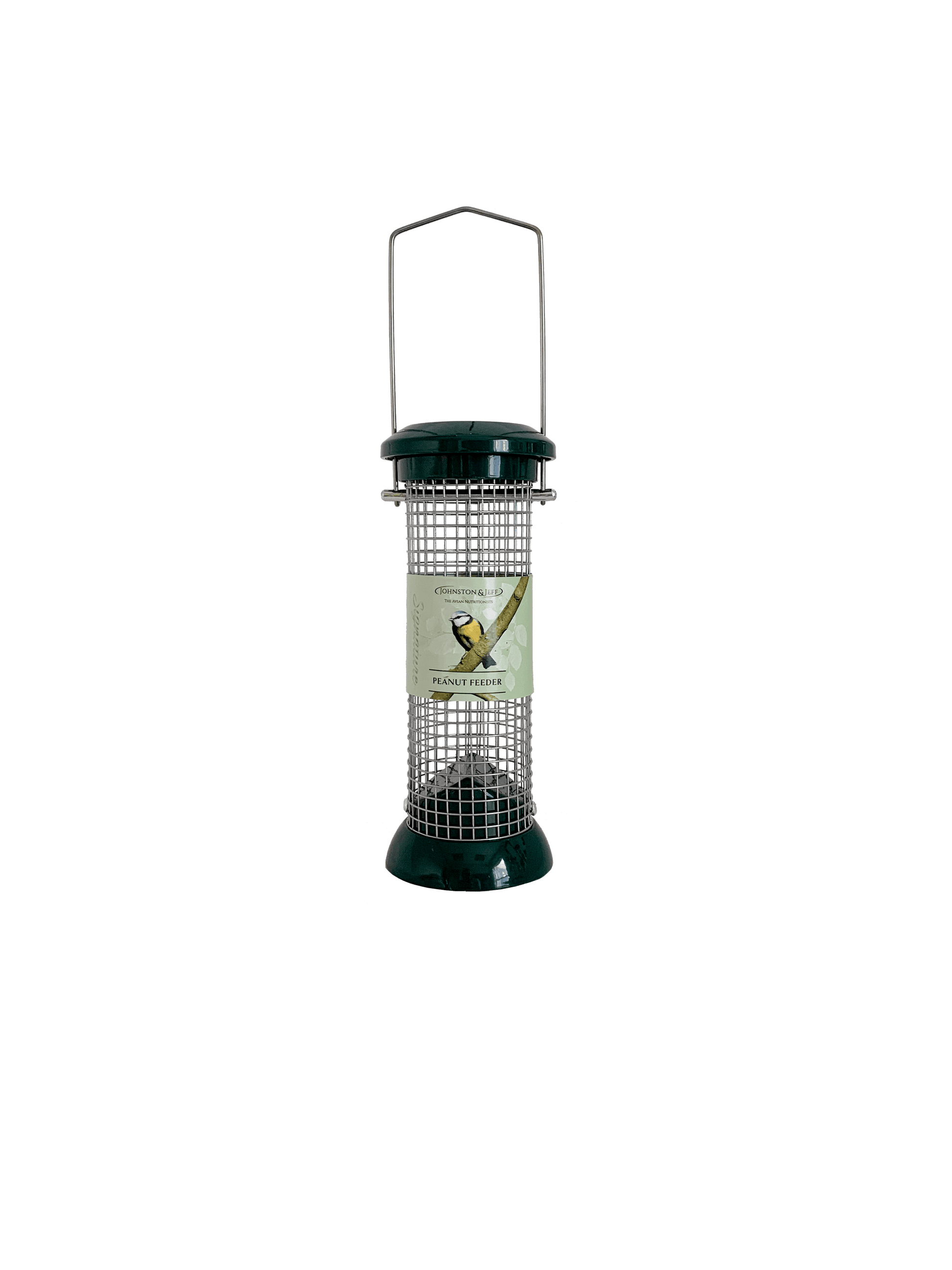 Johnston & Jeff Green Cast Peanut Feeder 20cm - North East Pet Shop Johnston & Jeff