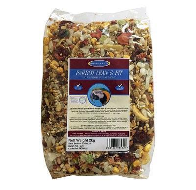 Johnston & Jeff Parrot Lean & Fit 2kg - North East Pet Shop Johnston & Jeff