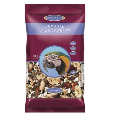 Johnston & Jeff Premium Parrot Fruit 6x2kg - North East Pet Shop Johnston & Jeff