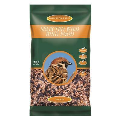 Johnston & Jeff Selected Wild Bird Food 6x2kg - North East Pet Shop Johnston & Jeff