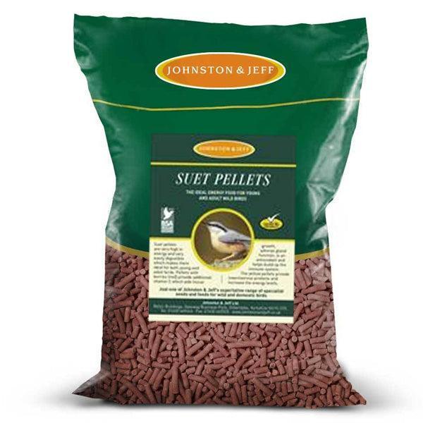 Johnston & Jeff Suet Pellets with Berries - North East Pet Shop Johnston & Jeff