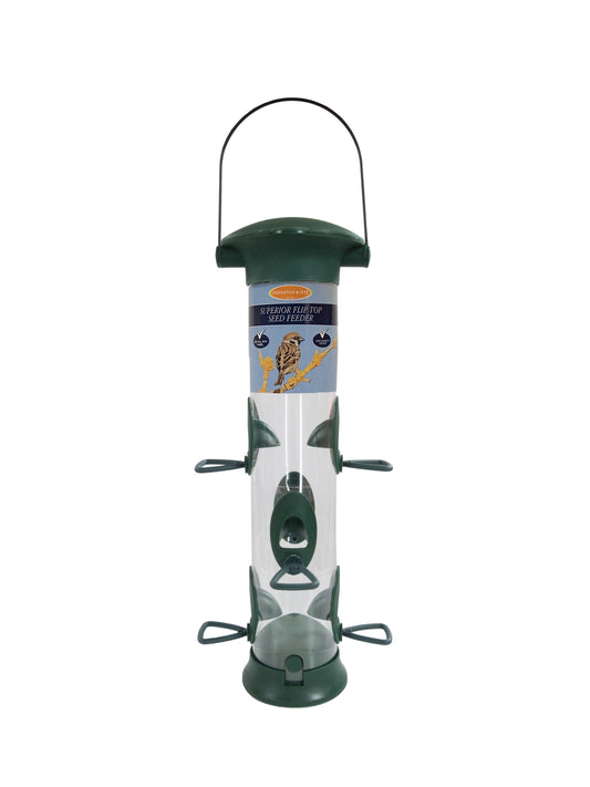 Johnston & Jeff Superior Flip Top Seed Feeder 40cm - North East Pet Shop Johnston & Jeff