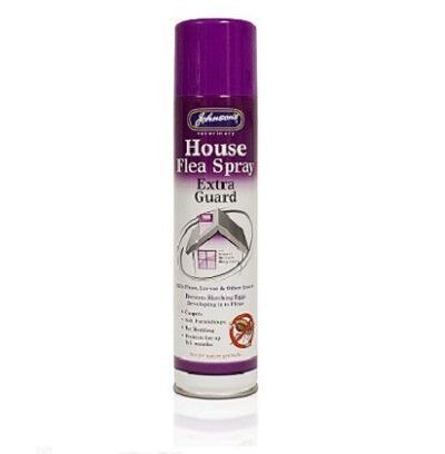 JVP House Flea Spray Extra Guard 400mlx6 - North East Pet Shop Johnsons Veterinary Products
